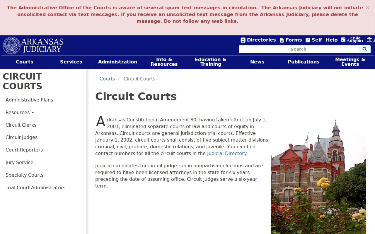 Crawford County court docket Circuit Court overview
