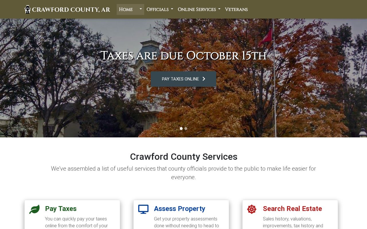 Crawford County court docket county government office page