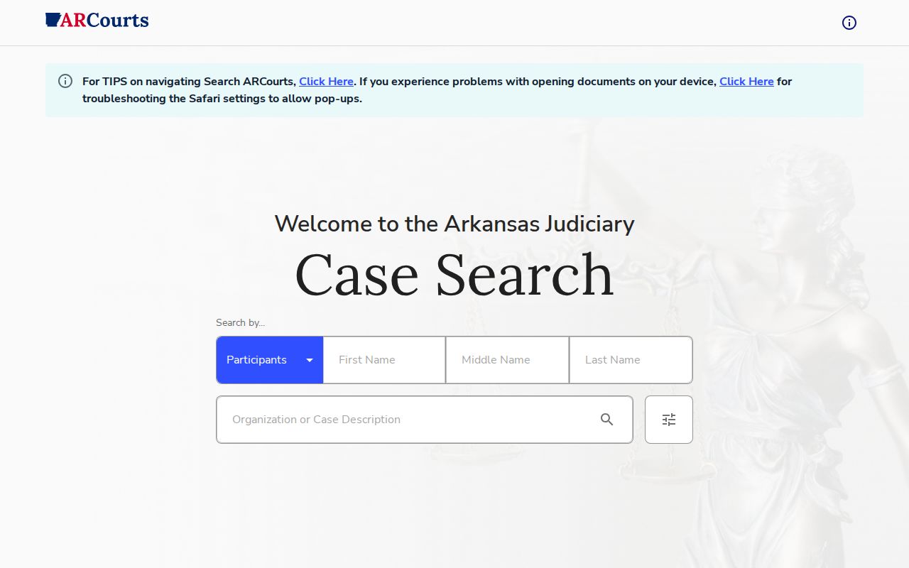 Crawford County court docket Search ARCourts page